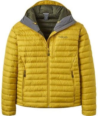 RAB Microlight Alpine Down Jacket - Mens in Dark Pollen at Nordstrom, Size Xx-Large