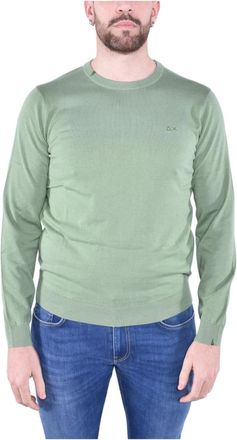 Sun 68 Hombre, Jerseys, Verde, Talla: 3XL
