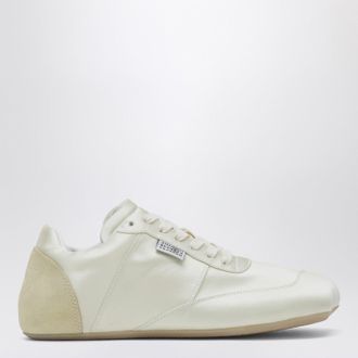 Maison Margiela Factory Sneakers in white satin