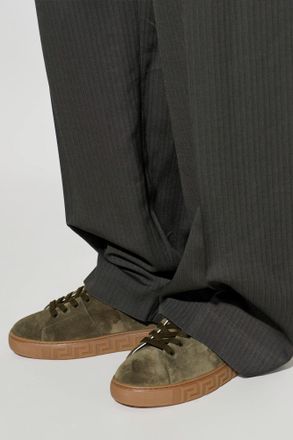 Versace Sports Shoes With Logo, Mens, Green