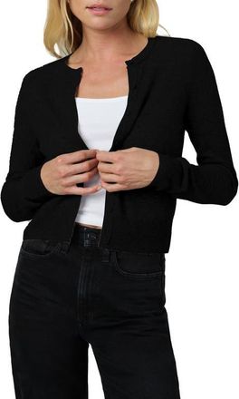 Joe's The Dani Crop Cashmere Cardigan in Black at Nordstrom, Size X-Large