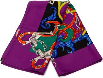 Hermès 2000-2025 Par Mefsire Antoine De Plvvinel Silk Scarf 90 scarves - Viola