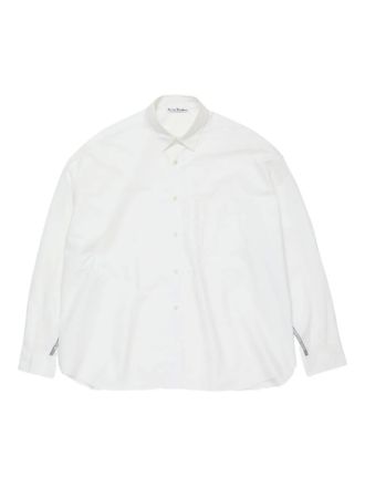 Acne Studios Overhemd met logodetail - Wit