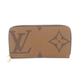 Louis Vuitton Pre-owned Wallets, female, Brown, Size: ONE SIZE Pre-owned Zippy Wallet Monogram Giant Reverse Long Wallet