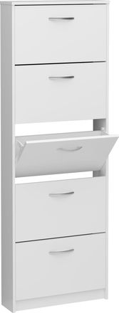 FMD Schuhschrank »Step 5« Schuhkipper mit 5 Schuhklappen, Höhe 168,5 cm, Tiefe 17 cm