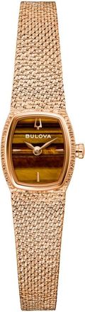 Bulova Donna, Accessori, Marrone, Taglia unica, new