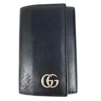 Gucci Pre-owned Keycase - unisex - Pre-owned - Zwart - Maat: ONE Size Leer