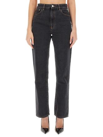 GCDS Cotton Denim Jeans - Black