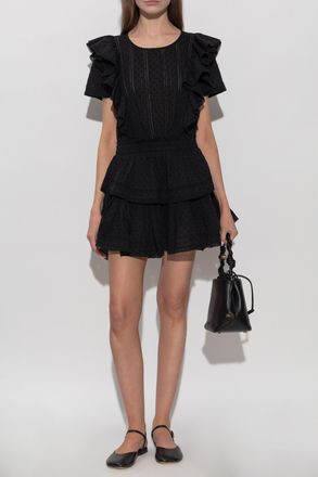 LoveShackFancy Dress Natasha, Womens, Black