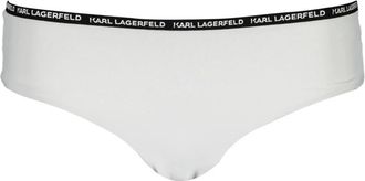 Karl Lagerfeld Swimsuit Part Under - Dames - Bikinis - Wit - XS - Badmode