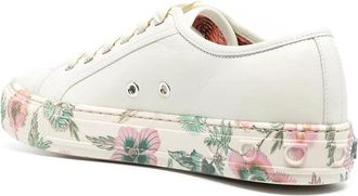 Ferragamo Devin Parker Sneaker - White