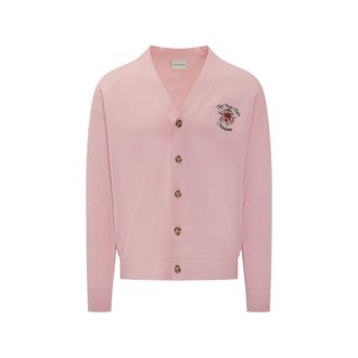 Dr&ocirc;le de Monsieur Slogan Rose Cardigan