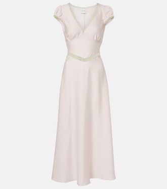 Poss&eacute; Abito midi Perla con pizzo