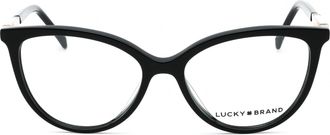 Lucky Brand D226 Cat Eye Acetate Eyeglasses - Black