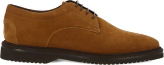 Ortigni Derby in pelle scamosciata - Marrone