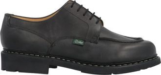 Paraboot Black Leather Lace Up Shoes