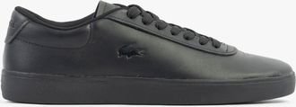 Lacoste Baseshot Evo Mens Trainers Black Leather - Size UK 9