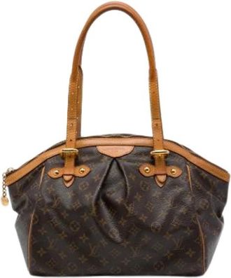 Louis Vuitton Pre-owned Tivoli GM Schoudertas - Dames - Vintage Schoudertas - Bruin - ONE Size - Leer - Vintage