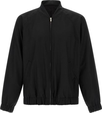 Undercover Black Wool Mens Bomber