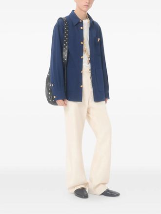 Valentino Cotton Shirt Jacket