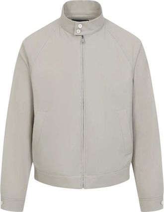 Prada Light Jackets, male, Beige, Size: XL Cotton Jacket