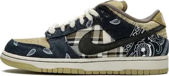 Nike x Travis Scott SB Dunk Low Jackboys Blue Khaki CT5053-001(S-BOX)