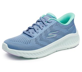Skechers Womens GO Walk Now Sneaker, Blue, 6.5 UK