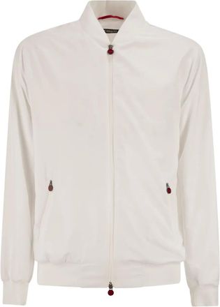 Kiton Felpa leggera - Bianco