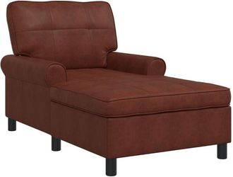 vidaXL Sill&oacute;n Reclinable Marr&oacute;n Brillante 91 X 157 X 91 Cm Pu Antiguo Vidaxl