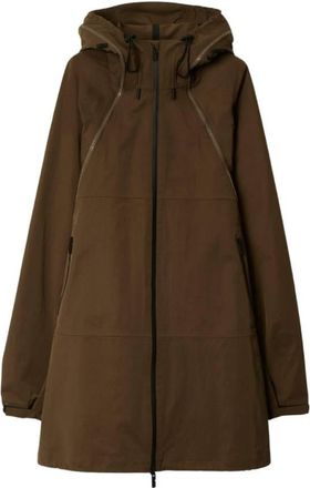 Burberry Nylon Cotton Hooded Parka, Size XX-Small