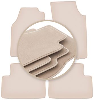 OEM Alfombrillas Premium Beige Para: Volvo 940 / 960 Fl Sed&aacute;n 1990-1998
