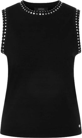 Marc Cain Mouwloze Tops - Dames - Tops zonder mouwen - Zwart - M - Tops