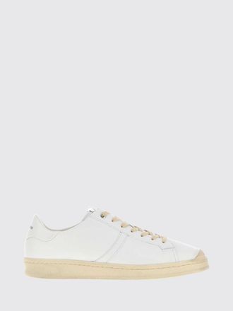 Jil Sander Low-Top Smooth Calfskin Sneakers with Rubber Sole