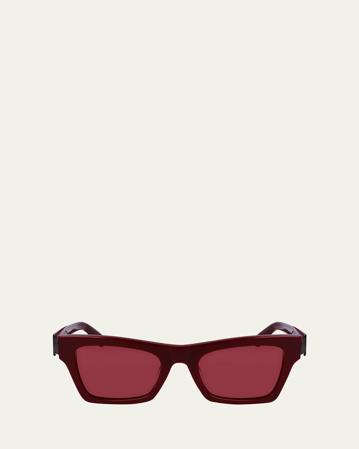 Salvatore Ferragamo SF2035S Sunglasses   Burgundy SF2035S Sunglasses - Salvatore Ferragamo Authorized Retailer  main image 3