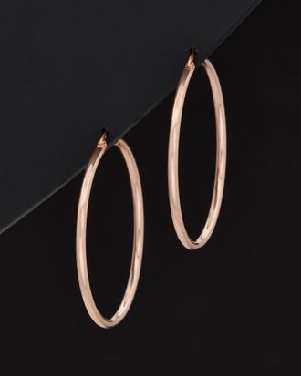 Italian Gold, Inc 14K Italian Rose Gold Hoops