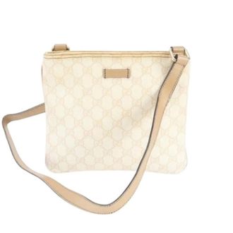 Gucci Pre-owned Cross Body Bags, female, Beige, Size: ONE SIZE Pre-owned Vintage Shoulder Bag