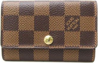 Louis Vuitton Pre-owned Canvas key-holders - Dames - Vintage Accessoires - Bruin - ONE Size - Vintage