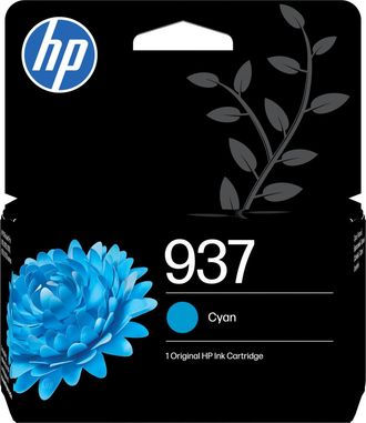 OEM Hp Cartucho De Tinta Original 937 Cian