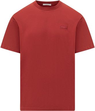 Givenchy Red Crew Neck T-Shirt