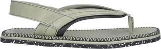 Kiko Kostadinov Grey Andras Thong Style Leather Sandals