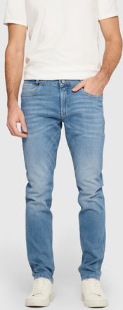 MAC Broeken Straight-Jeans MAC Arne Pipe, Herren, Gr. 31, L&auml;nge 34, light blau authentic wash, Denim/Jeans, Obermaterial: 93% Baumwolle, 5% Elastomultiester, 2% E