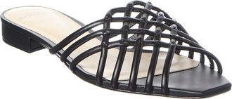 Alexandre Birman Linda Tresse Leather Sandal
