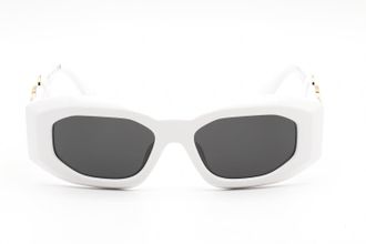Versace 0VE4425U Oval White Sunglasses - White