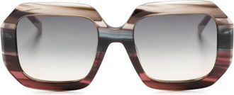 Missoni square-frame tortoiseshell-effect sunglasses - women - Acetate - 53 - Brown