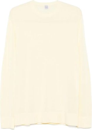 Toteme T-shirt a maniche lunghe - Giallo