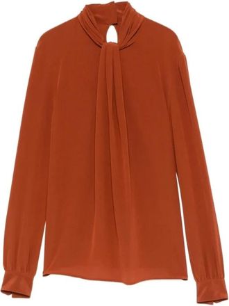 Saint Laurent Mujer, Blusas y Camisas, Naranja, Talla: M