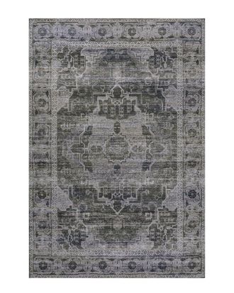 Jonathan Y Designs Jonathan Y Alanya Ornate Medallion Machine-Washable Chenille Rug