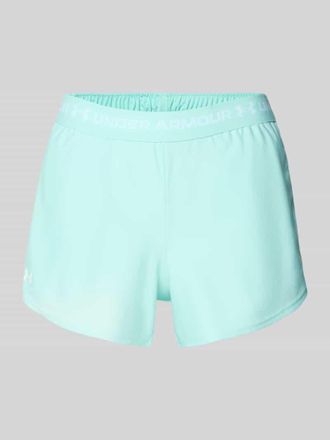 Under Armour Shorts mit elastischem Bund und Logo in Mint, Gr&ouml;&szlig;e XL