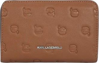 Karl Lagerfeld Wallets & Cardholders - Dames - Portefeuilles - Bruin - ONE Size - Accessoires