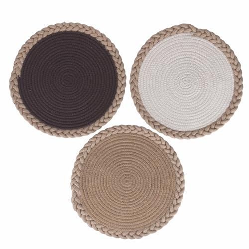 Villa D'Este Home Tivoli Set (6 Stück) – Rechteckige Tischsets, Doppelseitig, Mediterranes Design